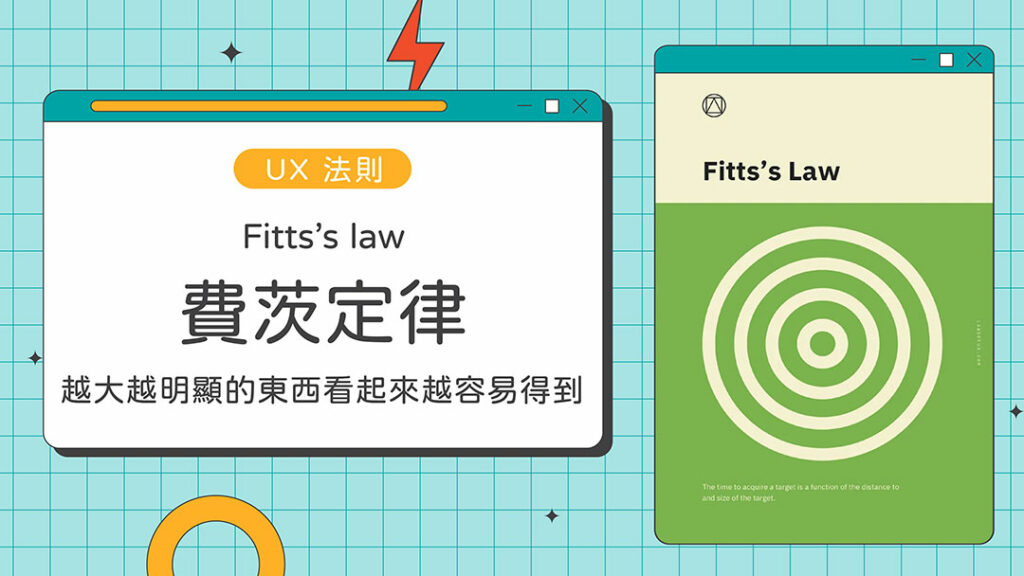 Laws of UX,UX,Fitts’s law